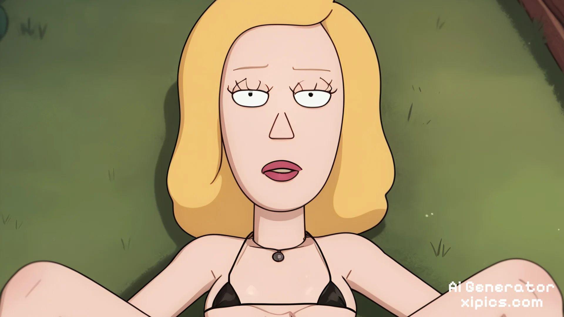 rick and morty beth naked video