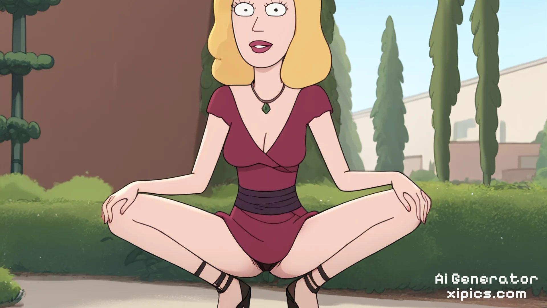 rick and morty cosplay porn video